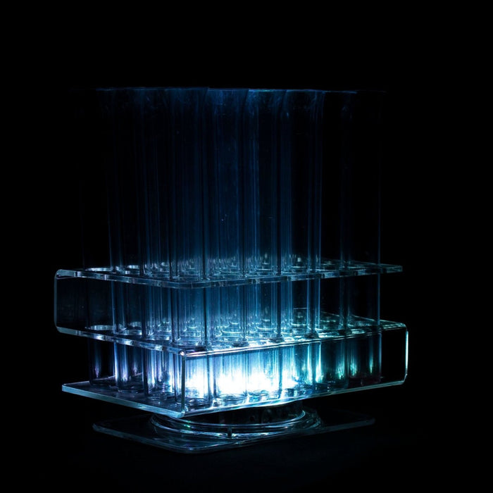 Multi-Color LED Light Up Test Tube Trays – 24 Hole — Bar Products