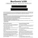 BarConic® LED Warrant and Instructions