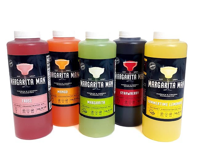 Margarita Man Mixes Flavor Options — Bar Products