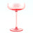 Mid Century Champagne Coupe - Blush - 8 ounce