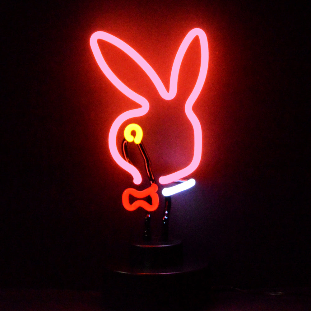 Bunny Head Neon Sculpture
