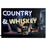 Junior Country & Whiskey Neon Sign