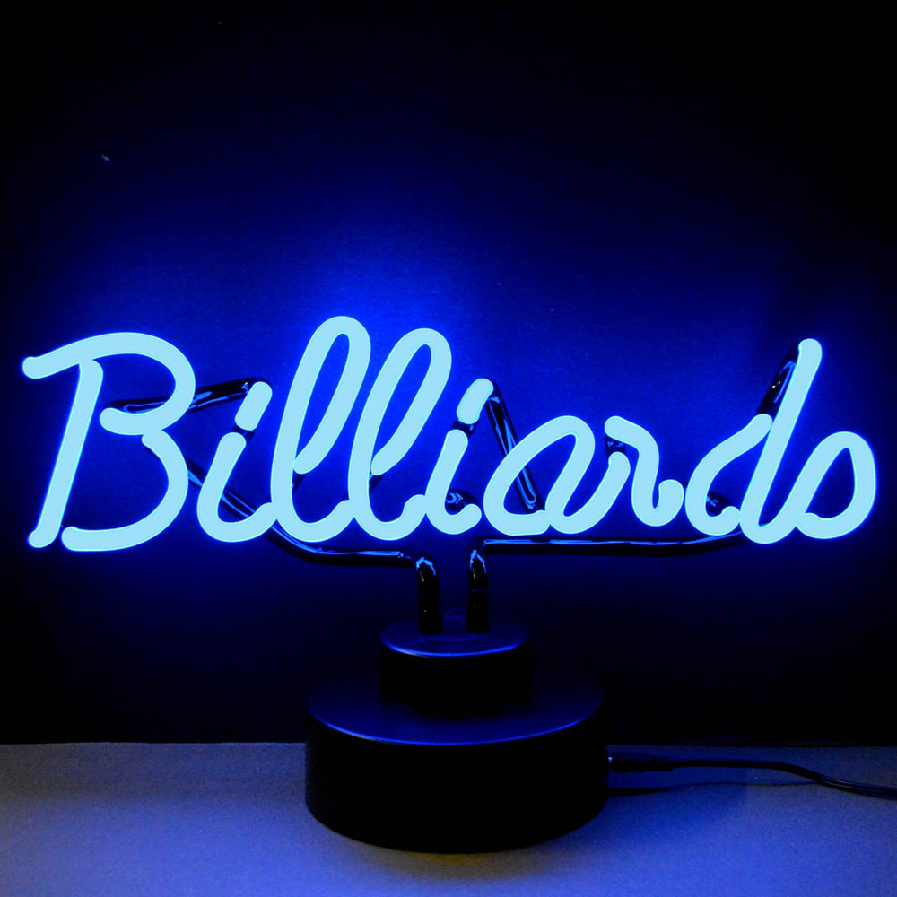 Billiards Neon Sculpture