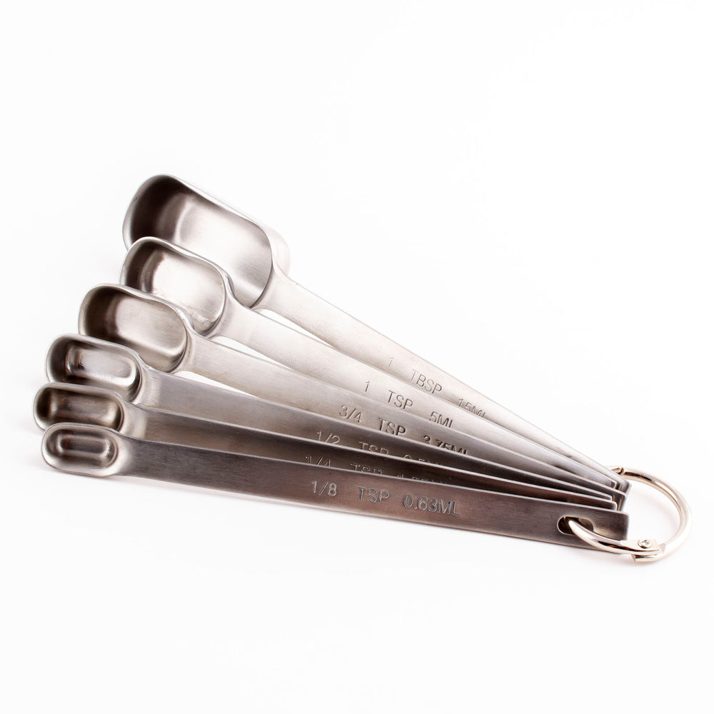 BarConic® Stainless Steel Rectangular Measuring Spoon Set