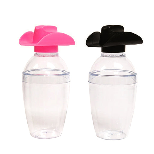 Cowboy Hat Plastic Cocktail Shaker - 16 oz