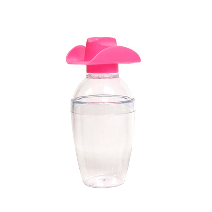 Cowboy Hat Plastic Cocktail Shaker - 16 oz