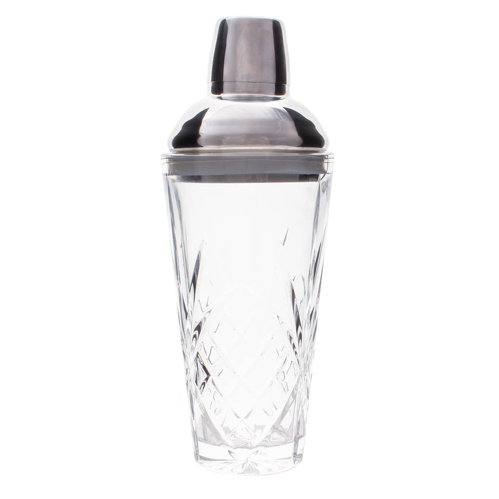 BarConic® Vintage Diamond Glass Shaker - 20 ounce