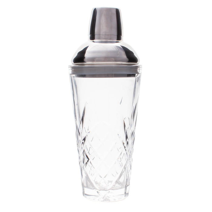 BarConic® Vintage Diamond Glass Shaker - 20 ounce