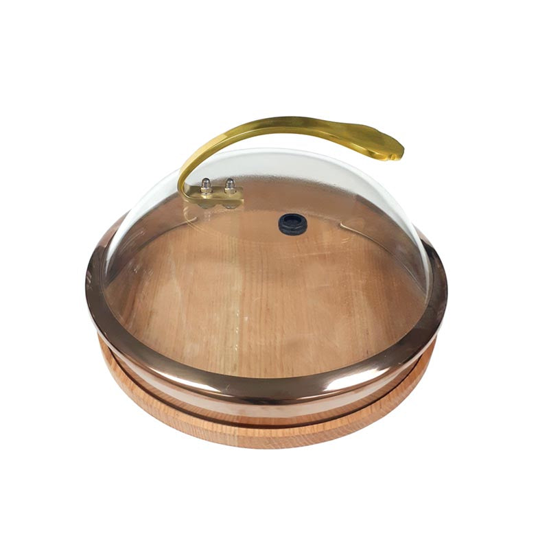BarConic Glass Cloche for Food and drink Smoking