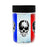 American Flag w/Skull Stainless Steel Can and Bottle Cooler - 12 Oz