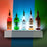 Barconic® Floating LED Liquor Bottle Display Shelf - Multiple Lights Options
