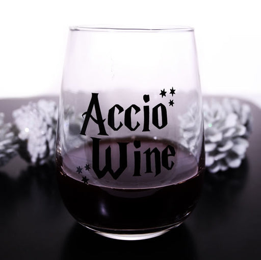 Accio Wine Stemless Wine Glass