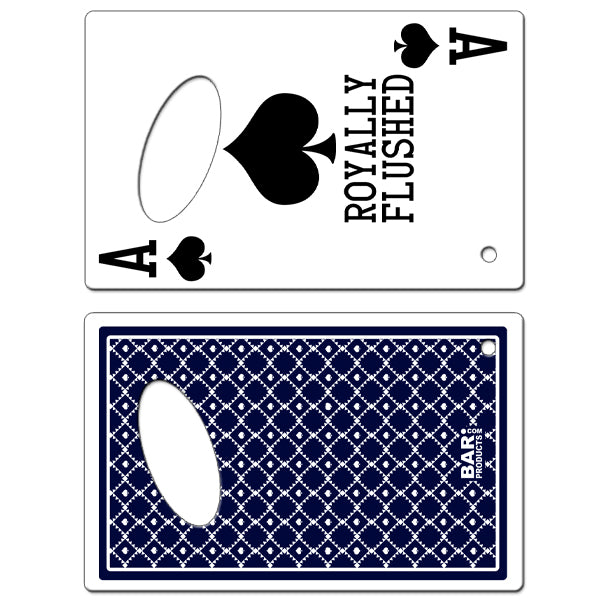 Ace of Spades Playing Card Bottle Opener
