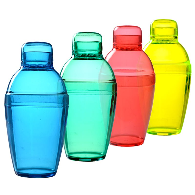 Plastic 3 Piece Cocktail Shaker