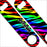 "ADD YOUR NAME" SPEED Bottle Opener – Zebra Patterns – Several Color Options - Rainbow