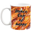 Custom Coffee Mug - Bacon Background - 11 ounce