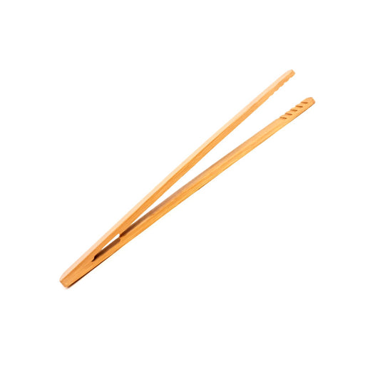 BarConic® Bamboo Tongs w/grip - 7 inch