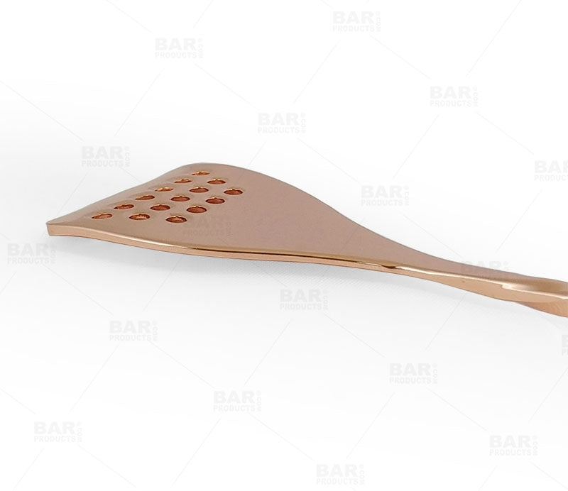 BarConic® Bar Spoon Strainer - Copper Plated - 40cm 