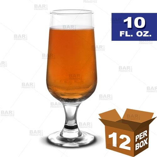 BarConic® Footed Beer Glass - 10 oz [Box of 12]