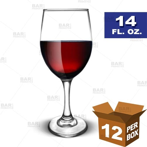 BarConic® Tall Wine Glass - 14 oz [Box of 12]