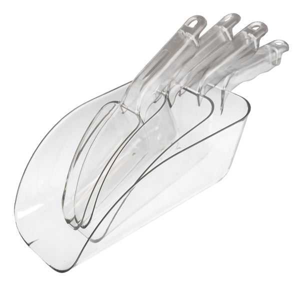 BarConic® Clear Polycarbonate Ice Scoop