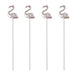 Flamingo Cocktail Picks - Set of 4