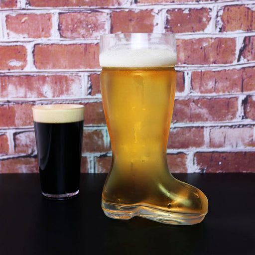BarConic® 45 ounce Glass Beer Boot -  Das Boot - Beer Glass