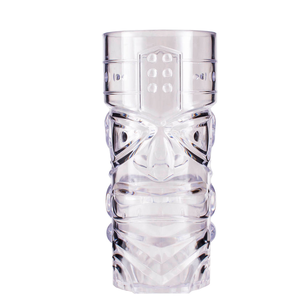 BarConic® Clear Plastic Tiki Cup - 15 ounce