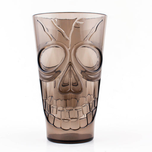 BarConic® Plastic Skull Cup - Smoke - 20 ounce