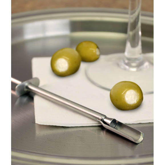 Norpro 5 Greek Olive Stuffer - Stainless Steel & Comfort Grip (2-Pack)