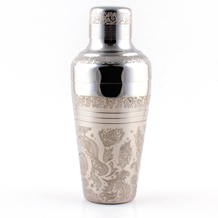 BarConic® Vintage Etched 3 piece Shaker - 16 ounce