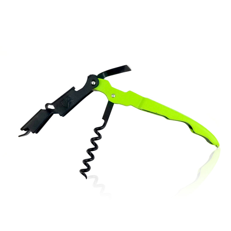 BarConic® Double Hinged Corkscrew - Neon Green and Black
