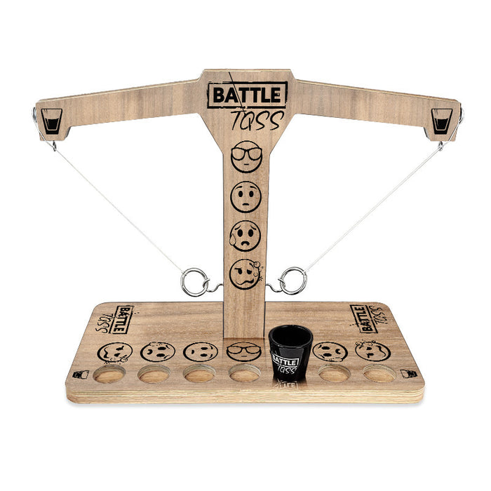 Amazon.com : Mellow Militia Tiki Toss Hook and Ring Toss Short Board  Edition : Sports & Outdoors