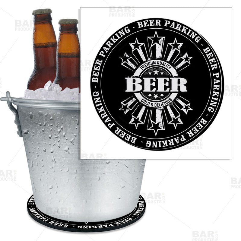 Beer Bucket Coasters — Bar Products