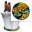 Beer Bucket Coaster - Painted Twirl - 8.75" Diameter (Reuseable)