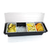 Black Condiment Holder (Fruit Trays) with Ice Compartment