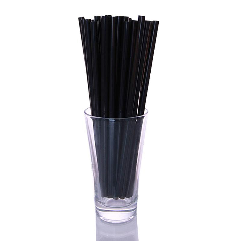 BarConic® 8" Straws - Black