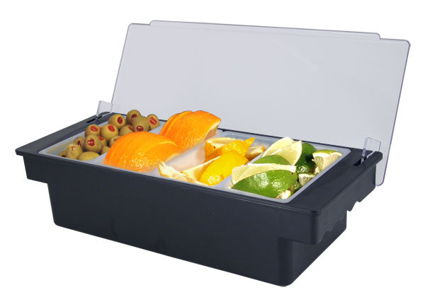 Condiment 4 Square with Tray