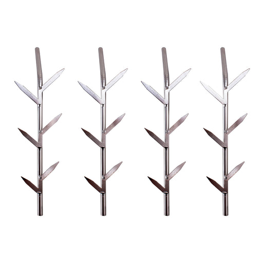 Bloody Mary Straws - 4 pack - Silver