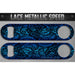 Sexy Lace "Metallic" Speed Bottle Opener- Blue