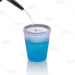 BarConic® Plastic Shot Glass with Double Wall - Blue - 1.5 oz