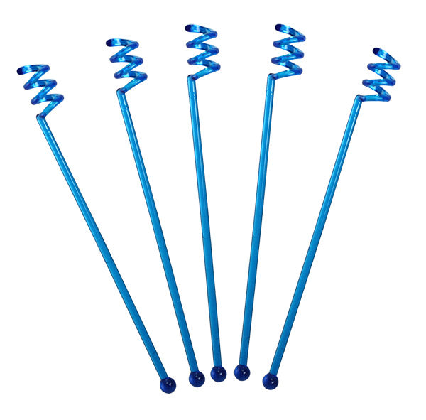 BarConic® Swirl Top Stirrers - 6.5" - Color Options - Pack of 200