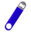 Speed Bottle Opener / Bar Key - Blue Vinyl Rubber Grip