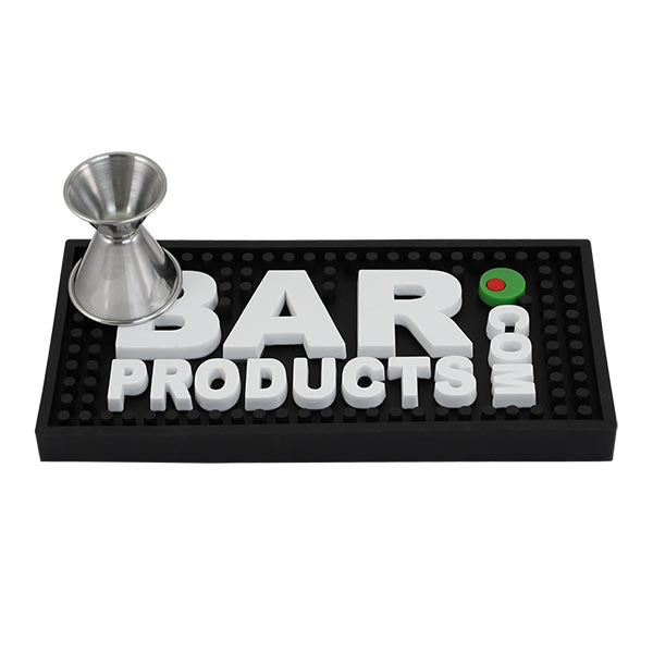 Reusable Bar Mat for Coffee Maker Mats, Countertop Spill Mats, 6 x 12  Black
