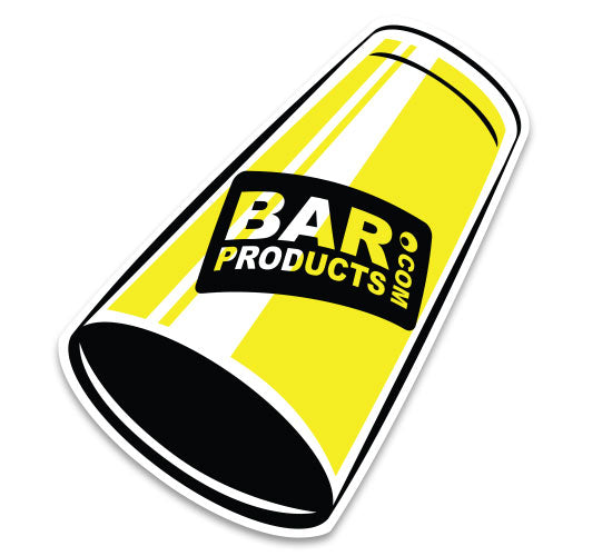 Free Sticker - Die-Cut BarProducts.com Cocktail Shaker