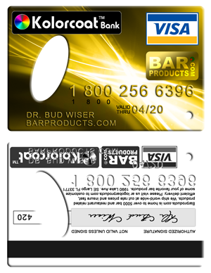 Credit Card Bottle Opener - BPC VISA