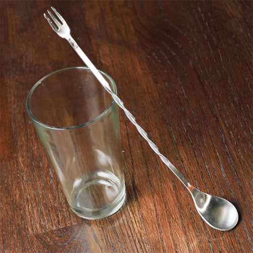 Bar Spoon w/ Fork Tip - 11.25"