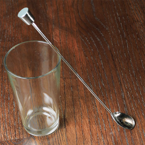Bar Spoon - Steel Knob - 11"