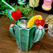 BarConic ® Tiki Mug - Cactus w/ Lid - 15 ounce