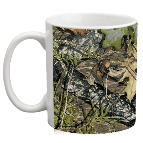 Custom Coffee Mug - Realistic Tree Camo - 11 ounce